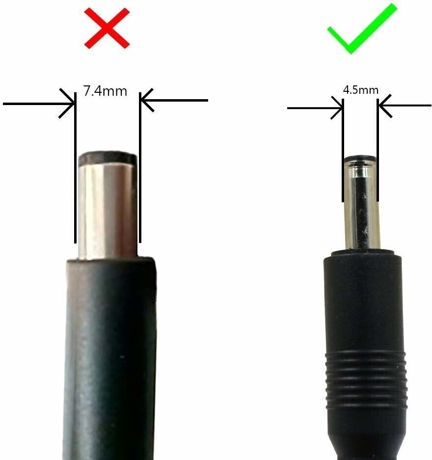 Lenovo 45W 20V 2.25A AC Adapter Charger for B50-10 Ideapad 100-14IBY (Nano 14) Ideapad 100-15IBY (Nano 15) 45W Part # GX20K11840 For IdeaPad 100, 100-15IBY, 100-14IBY 65 W Adapter (Power Cord Included) - Image 3