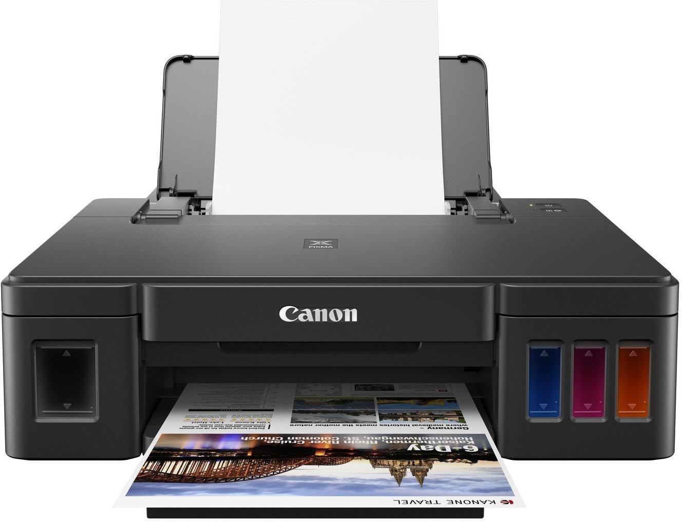 Canon PIXMA Ink Efficient G1010 Single Function Color Ink Tank Printer - Image 3