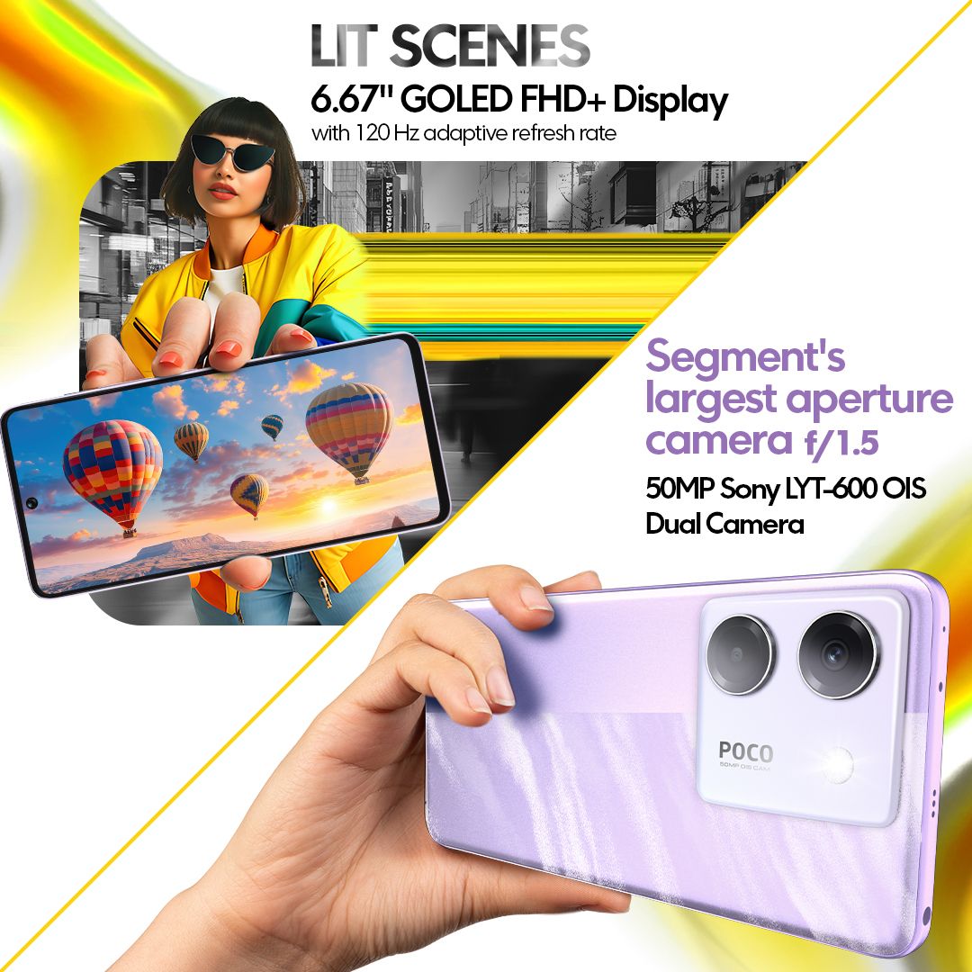 POCO M7 Pro 5G (Lunar Dust, 128 GB) (6 GB RAM) - Image 3