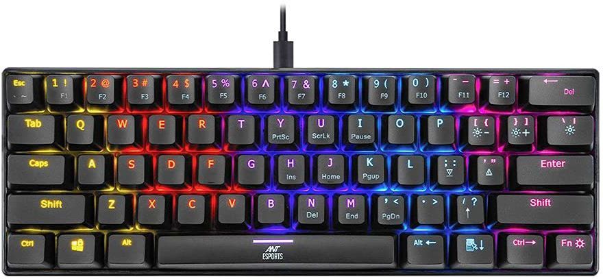 Ant Esports MK1200 Mini Wired USB Tenkeyless Gaming Keyboard