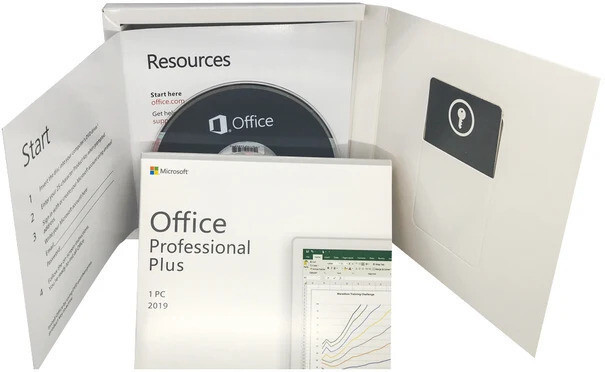 MICROSOFT Office Professional Plus 2019 (1 User/PC, Lifetime Validity) DVD Retail Pack