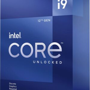 Intel I9-12900KF 5.2 GHz Upto 5.2 GHz LGA1700 Socket 16 Cores 24 Threads Desktop Processor  (Blue)