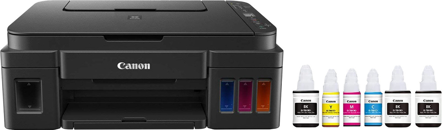 Canon PIXMA MegaTank/Ink Efficient G2012 Multi-function Color Ink Tank Printer - Image 3