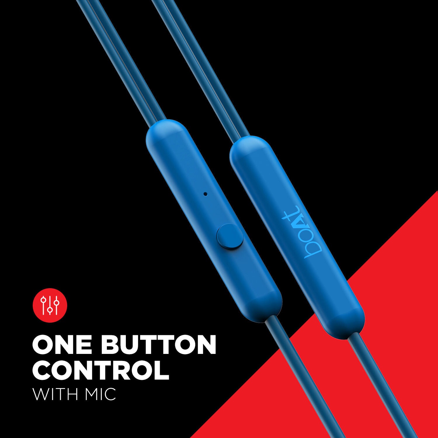 boAt Bassheads 104 Wired (Blue, In the Ear) - Image 3