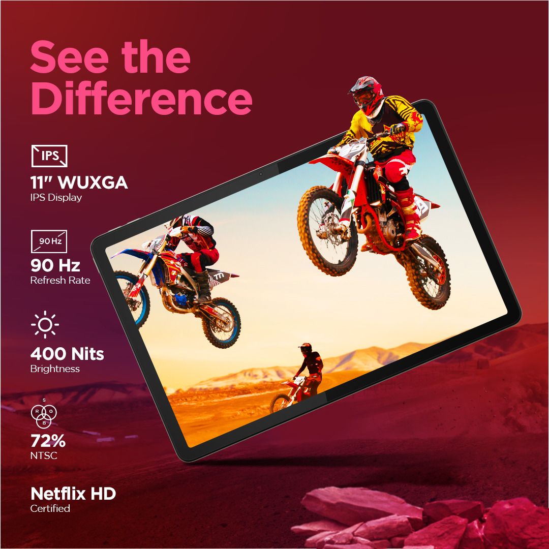 Lenovo Tab M11 8 GB RAM 128 GB ROM 11.0 inch with Wi-Fi Only Tablet (Seafoam Green) - Image 2