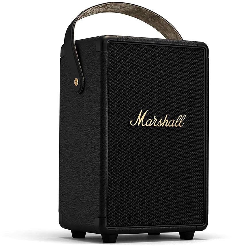 Marshall Tufton 80 W Bluetooth Speaker (Black & Brass, Stereo Channel) - Image 3