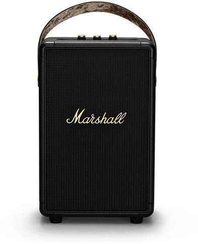 Marshall Tufton 80 W Bluetooth Speaker (Black & Brass, Stereo Channel)