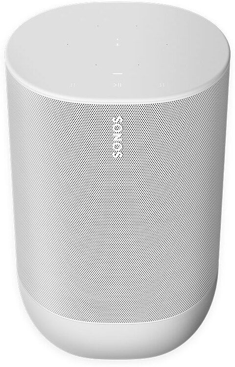 Sonos Move Wireless with 11Hrs Playtime, IPX56 Rated, Wi-Fi Connect 36 W Bluetooth Speaker (White, Stereo Channel)