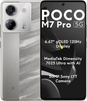 POCO M7 Pro 5G (Lunar Dust, 128 GB)  (6 GB RAM)