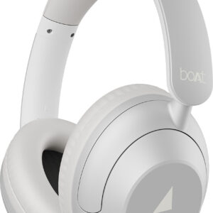 boAt Rockerz 650 Pro(2025 Launch), Touch/Swipe Controls, Dolby Audio, 80 Hrs Battery Bluetooth  (Silver Frost, On the Ear)