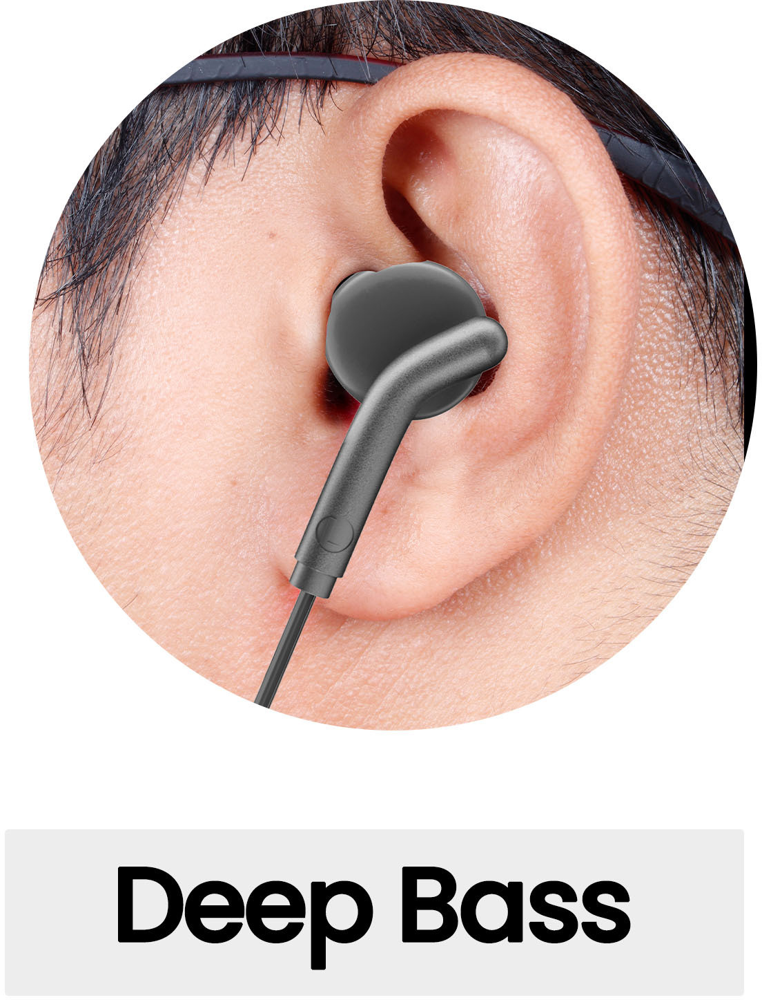 ZEBRONICS ZEB-BRO, With In-Line MiC, 3.5mm Jack, 10mm drivers, Compatible for Phone/Tablet Wired (Black, In the Ear) - Image 4