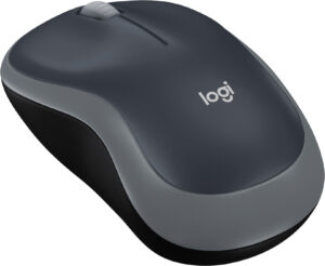 Logitech B175 / Optical Tracking, 12-Months Battery Life, Ambidextrous Wireless Ambidextrous Optical Mouse  (2.4GHz Wireless, Black)