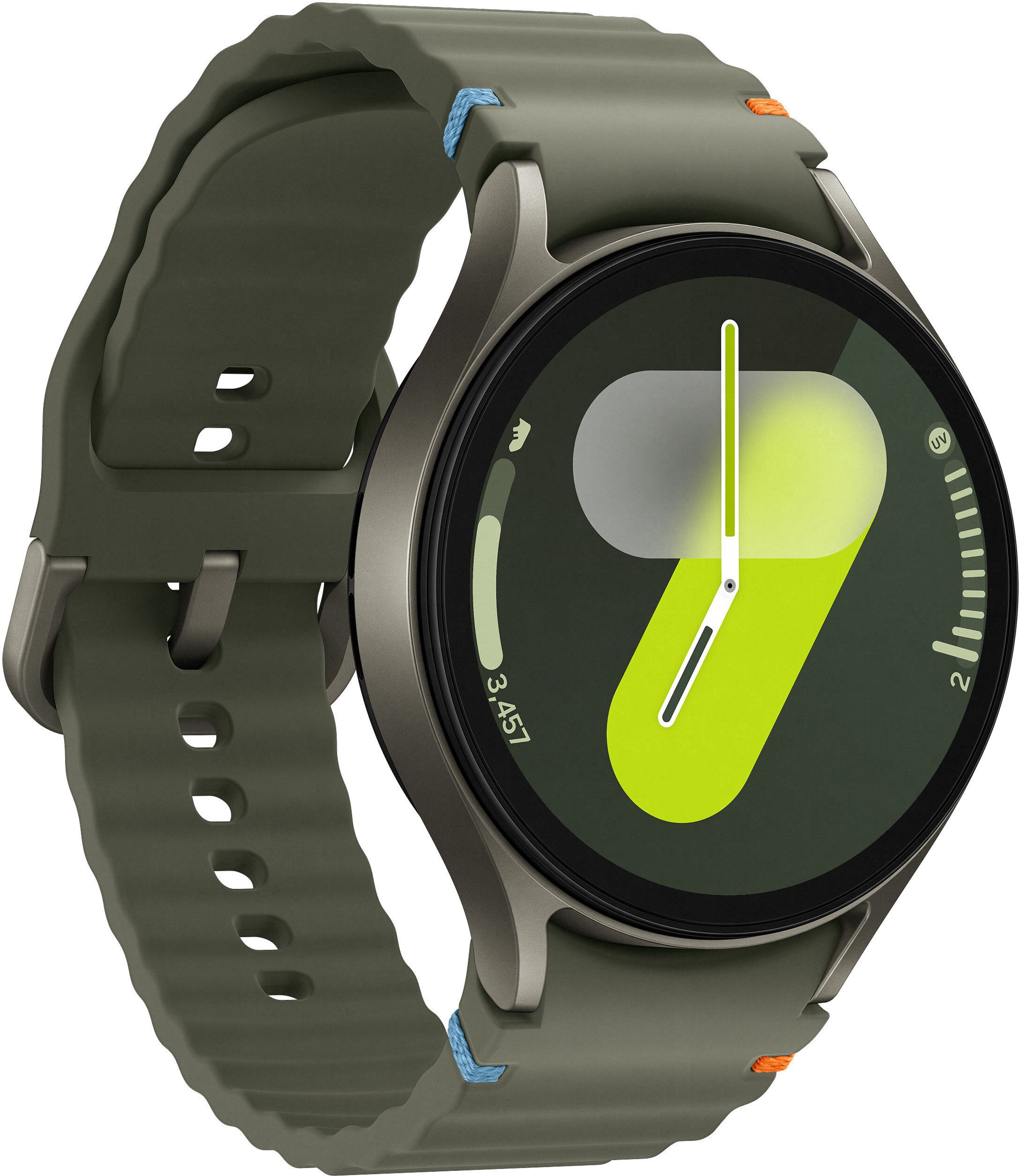 Samsung Galaxy Watch7 44mm LTE (Green Strap, Large) - Image 3