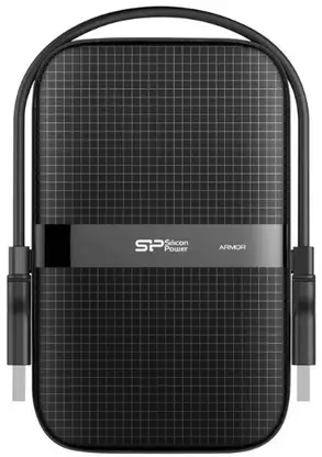Silicon Power 5 TB External Hard Disk Drive (HDD) (Black)