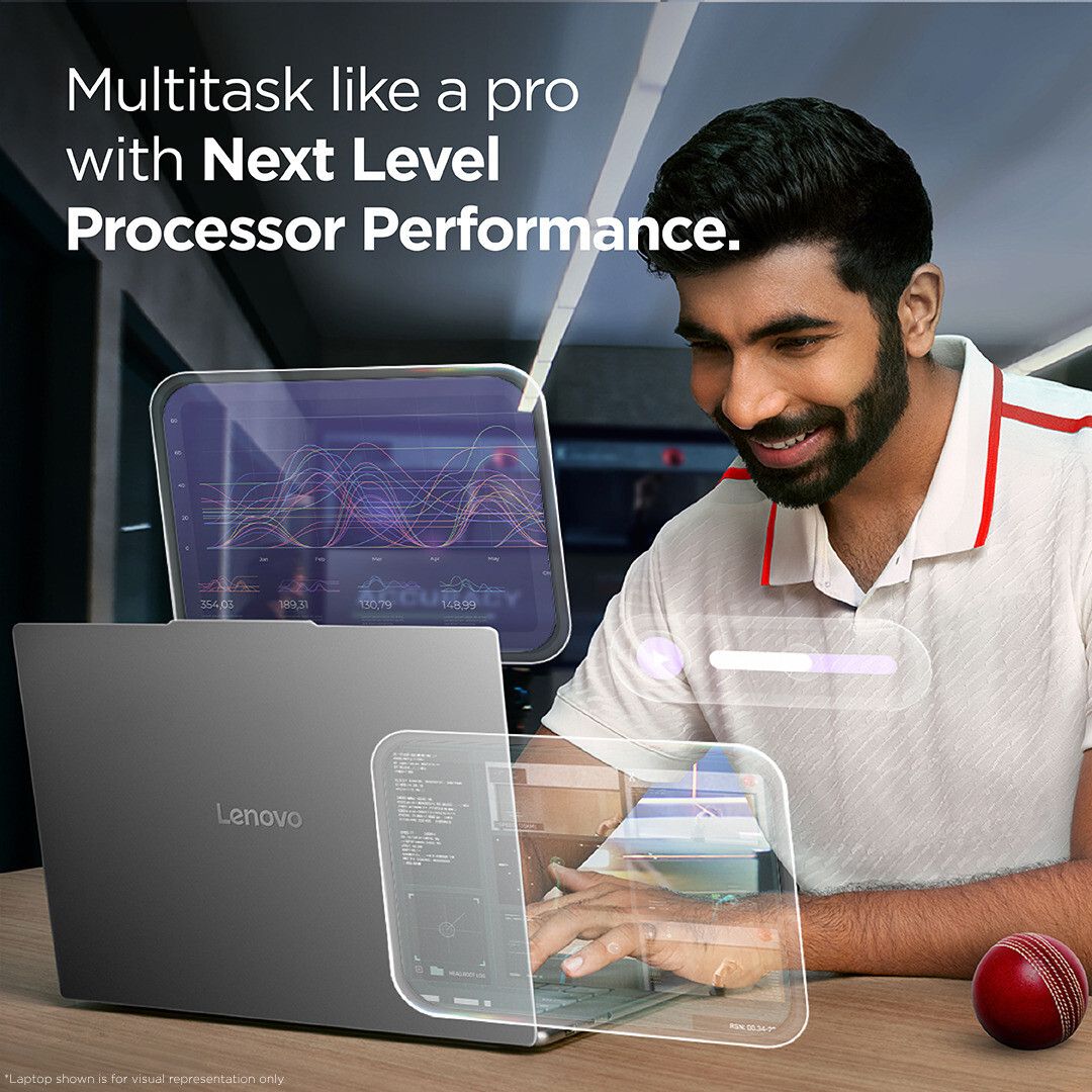 Lenovo LOQ Essential Intel Core i5 12th Gen 12450HX - (16 GB/512 GB SSD/Windows 11 Home/4 GB Graphics/NVIDIA GeForce RTX 3050A) 15IAX9E Gaming Laptop (15.6 inch, Luna Grey, 1.77 kg, With MS Office) - Image 4