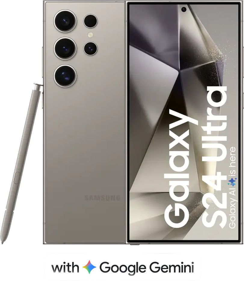 Samsung Galaxy S24 Ultra 5G (Titanium Gray, 256 GB) (12 GB RAM)