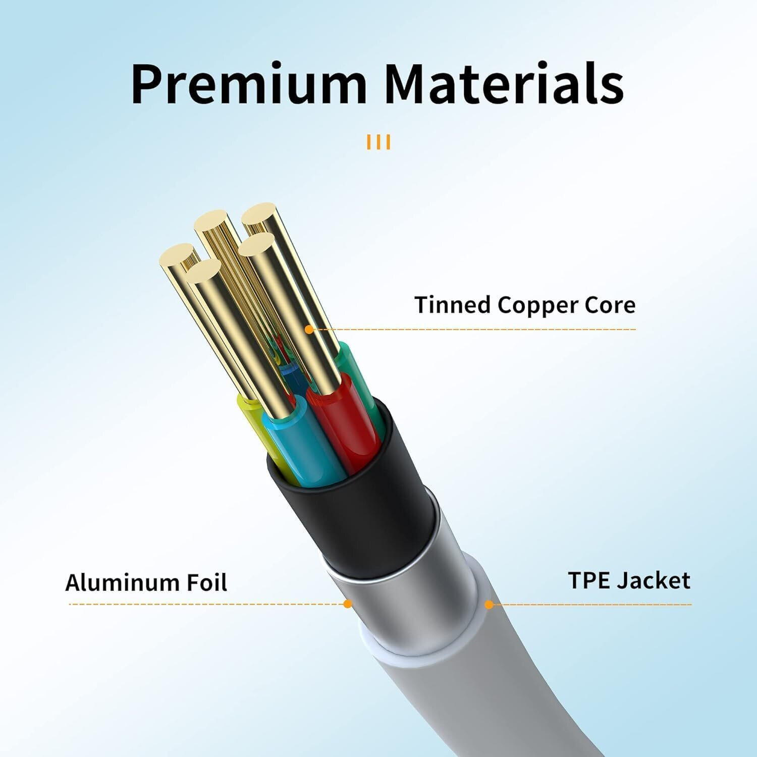 vivo USB Type C Cable 1.2 m USB‑C Cable (Compatible with Vivo V/Y/T/X/iQOO series and other smartphones with USB Type-C charging port, White, One Cable) - Image 3