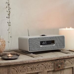 RuarkAudio R3S_R3B-SG 30 W Bluetooth Home Audio Speaker (Soft Grey, 2.1 Channel)