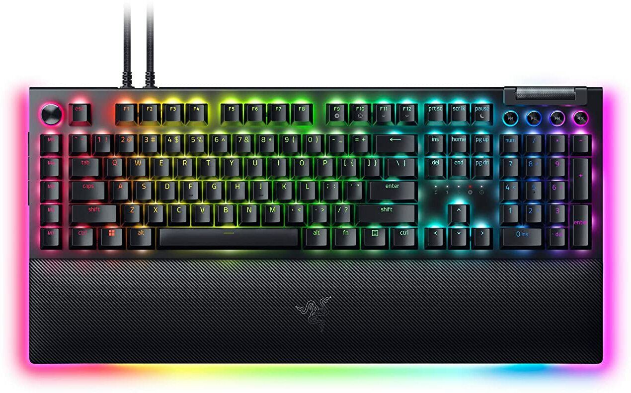 Razer RZ03-04680100-R3M1 Wired USB Standard Gaming Keyboard Compatible with Desktop, Laptop, Mac (Black)