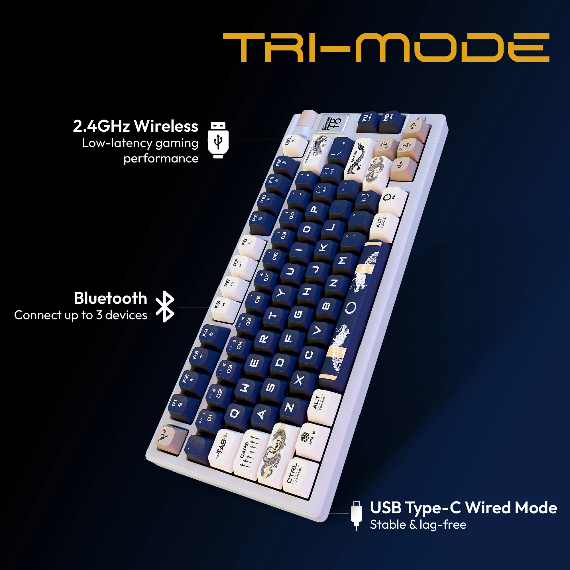 Verity Unifire 78 RGB Mechanical Gaming Keyboard - Image 2