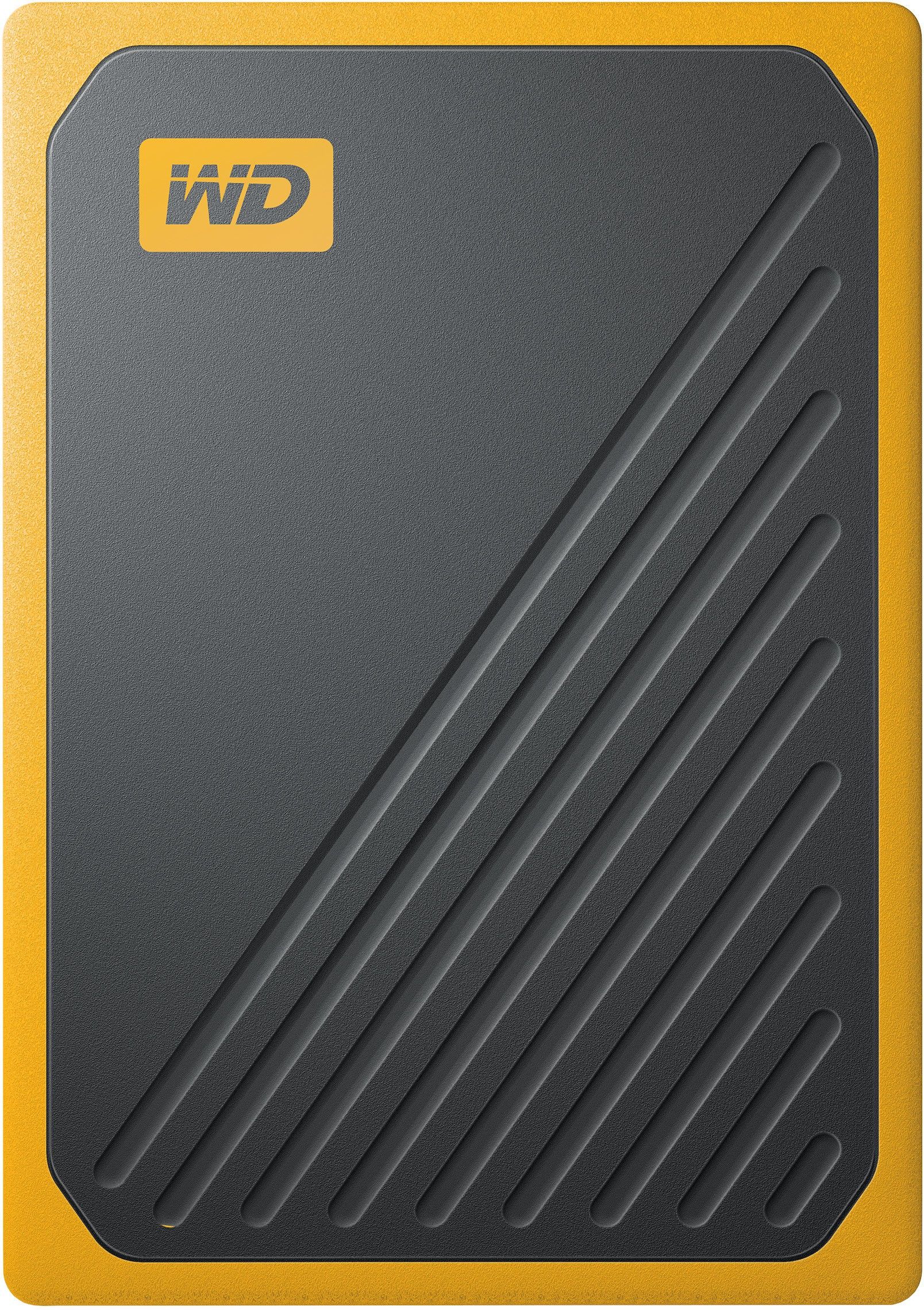 WD My Passport Go 500 GB External Solid State Drive (SSD) (Black, Yellow)