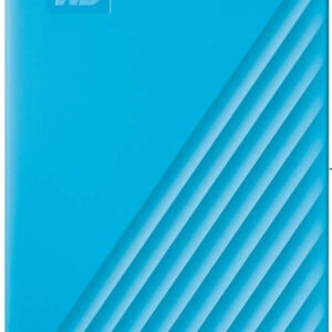 WD My Passport 2 TB External Hard Disk Drive (HDD) (Blue, Black)