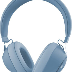 ZEBRONICS Zeb-Duke, with 60h Backup, BT v5.3, Gaming Mode, ENC, LED Lights, Dual Pairing Bluetooth  (Blue, On the Ear)
